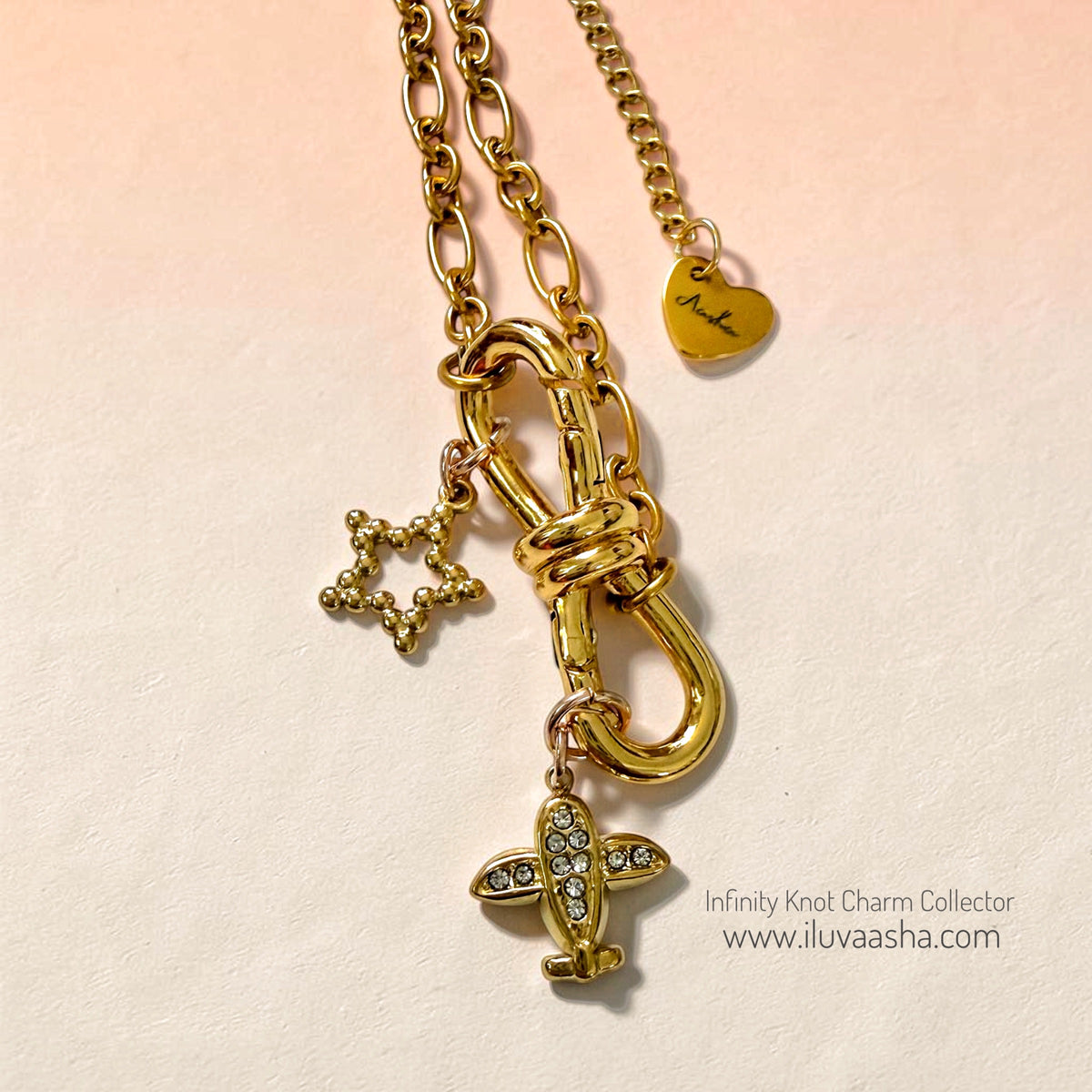 Infinity Knot Necklace - Charm Collector Edition