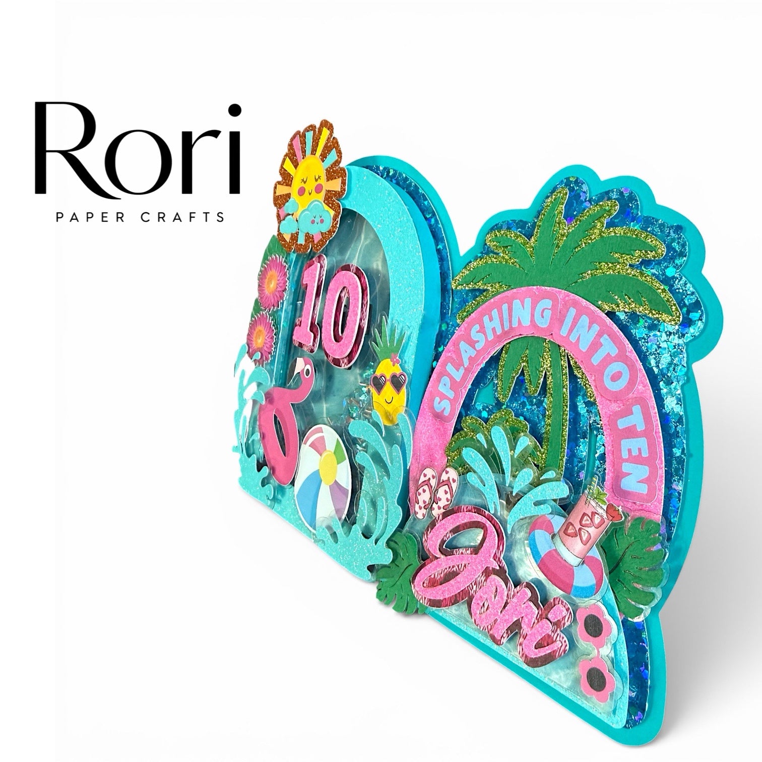 Print & Cut + Layered 3D + Shaker Cake Topper Design