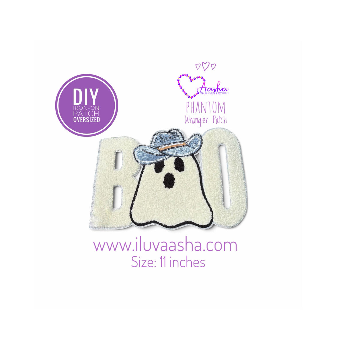 Phantom Wrangler | Iron-On Patch