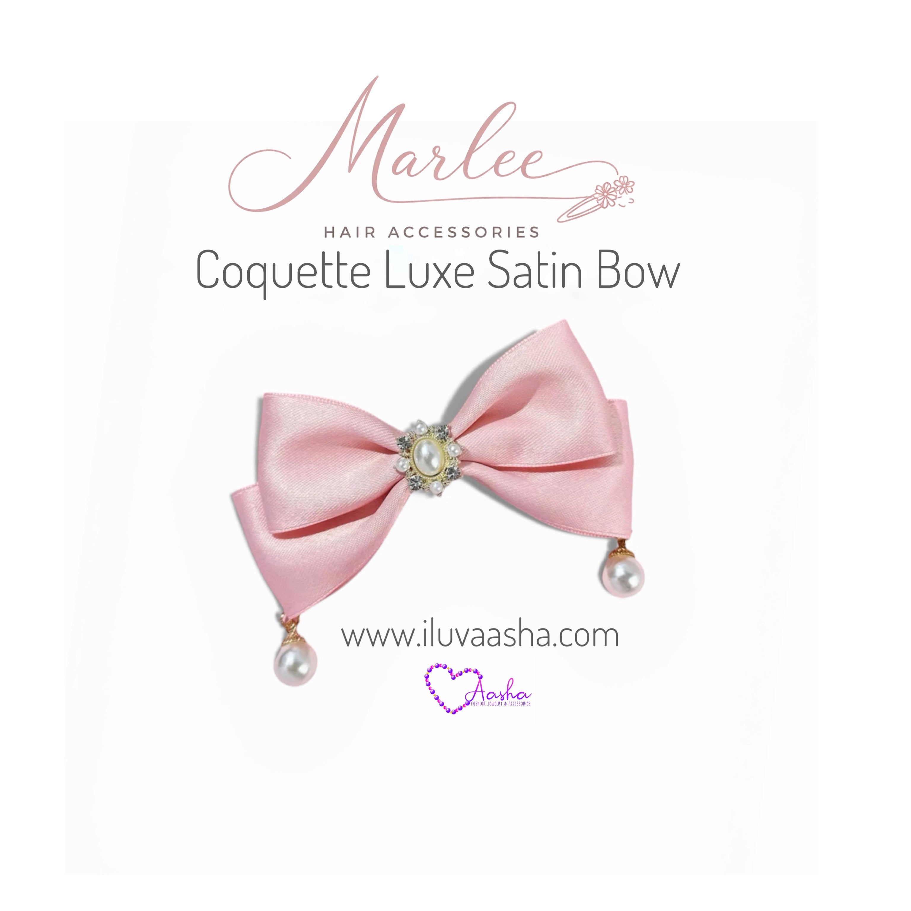 Coquette Luxe Satin Bow
