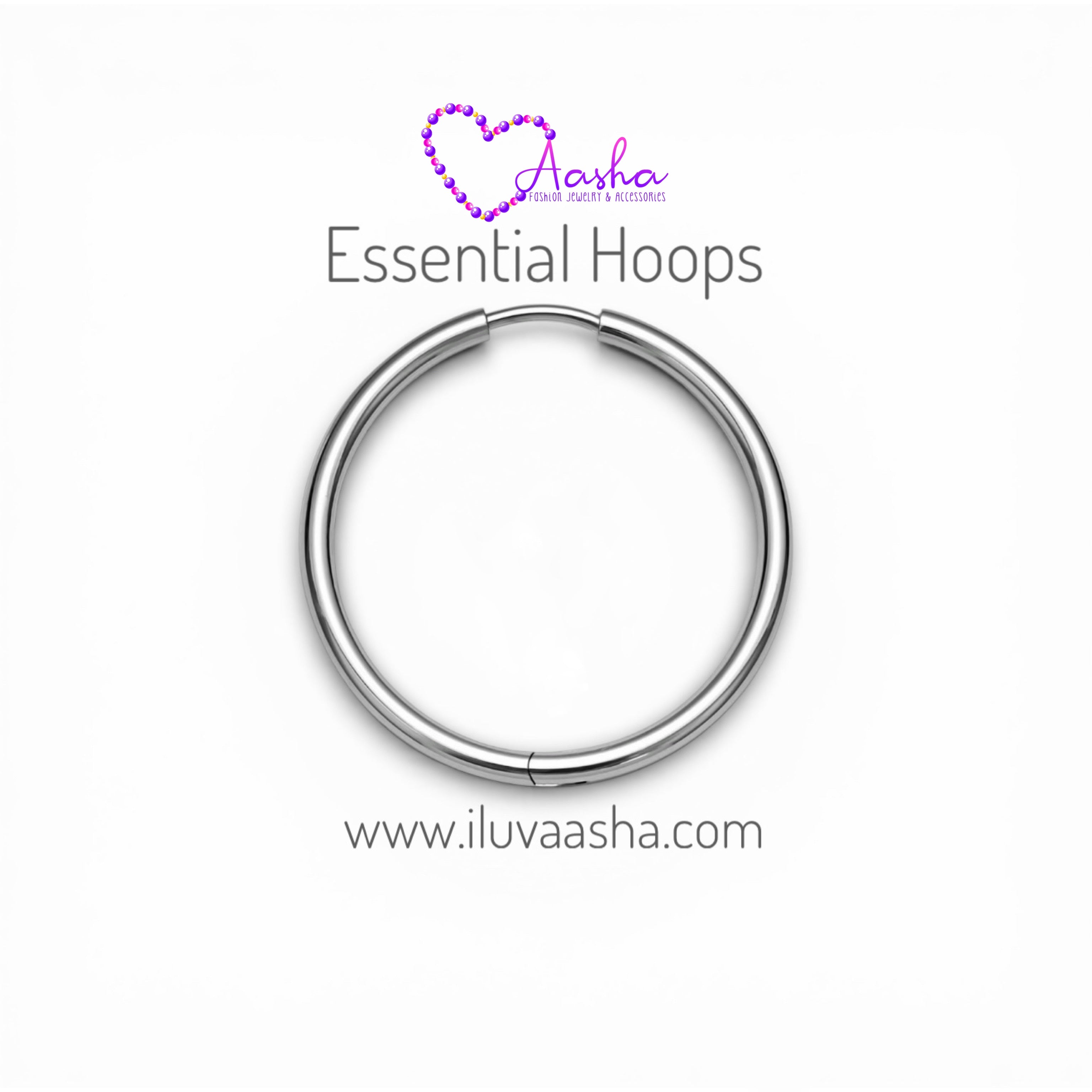 Essential Hoops (Silver)