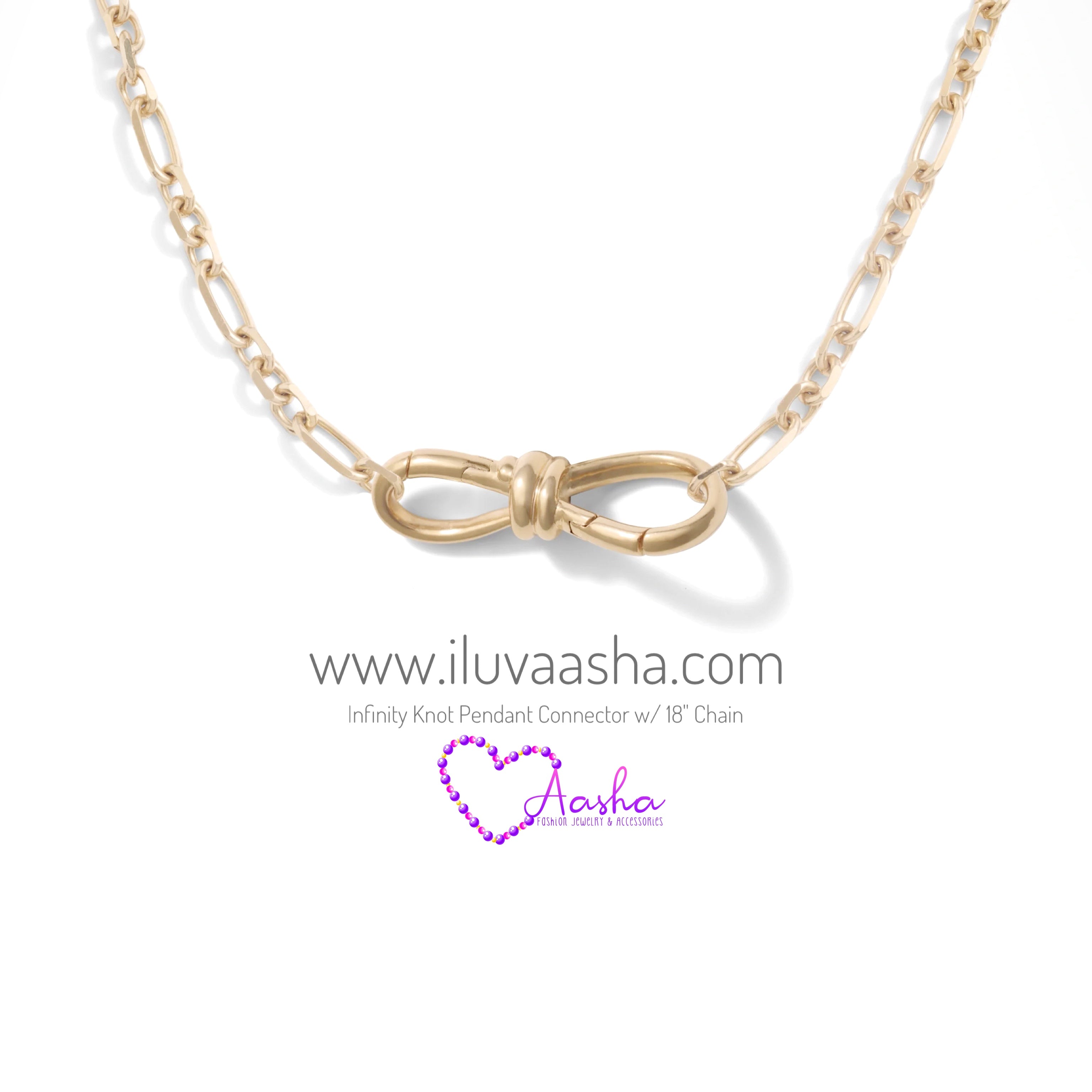 Infinity Knot Necklace - Charm Collector Edition