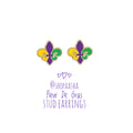 Fleur De Gras Stud Earrings
