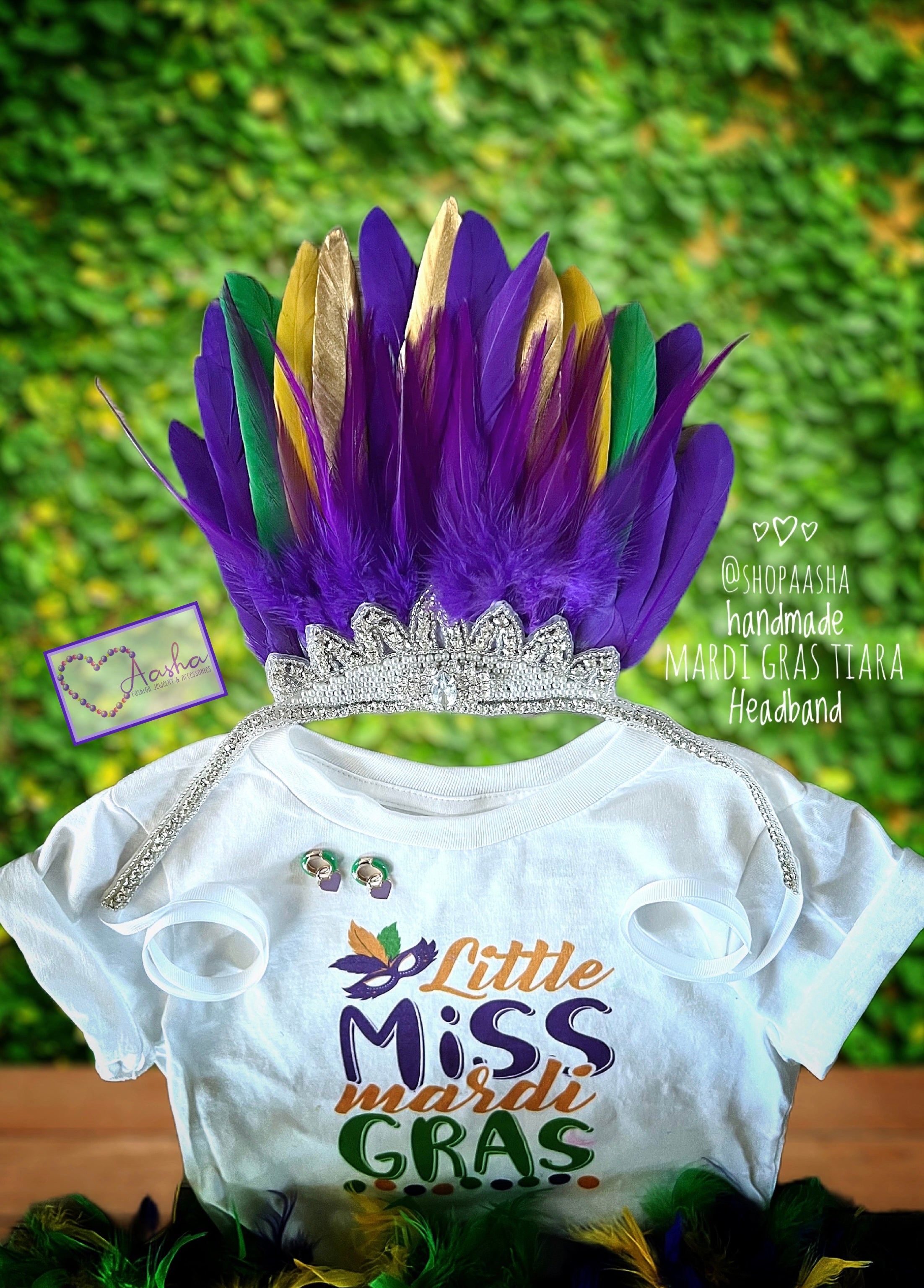 Mardi Gras Tiara Headband