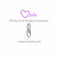 Infinity Knot Pendant Connector