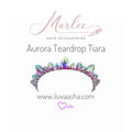Aurora Teardrop Tiara