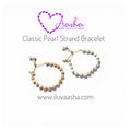 Classic Pearl Strand Bracelet