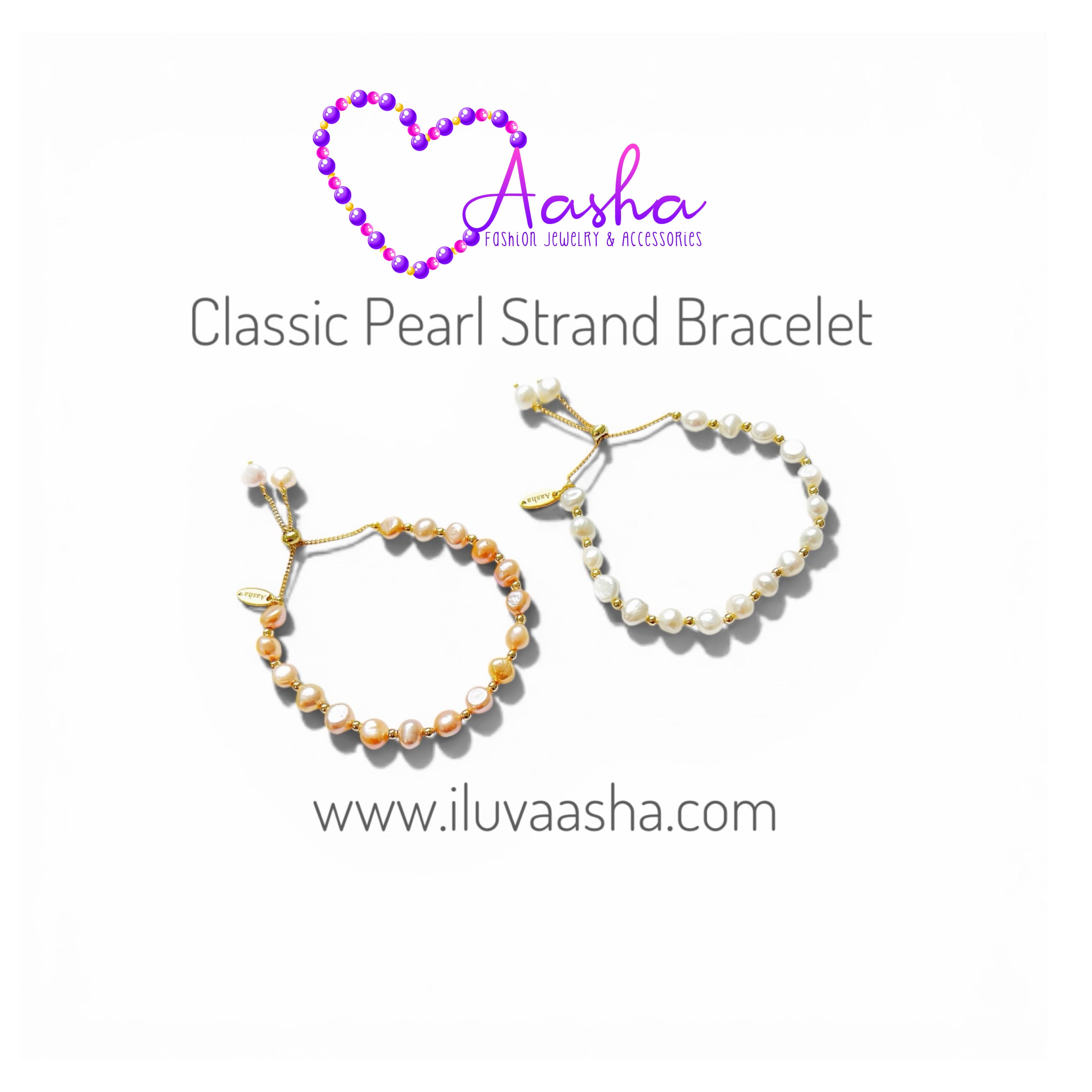 Classic Pearl Strand Bracelet