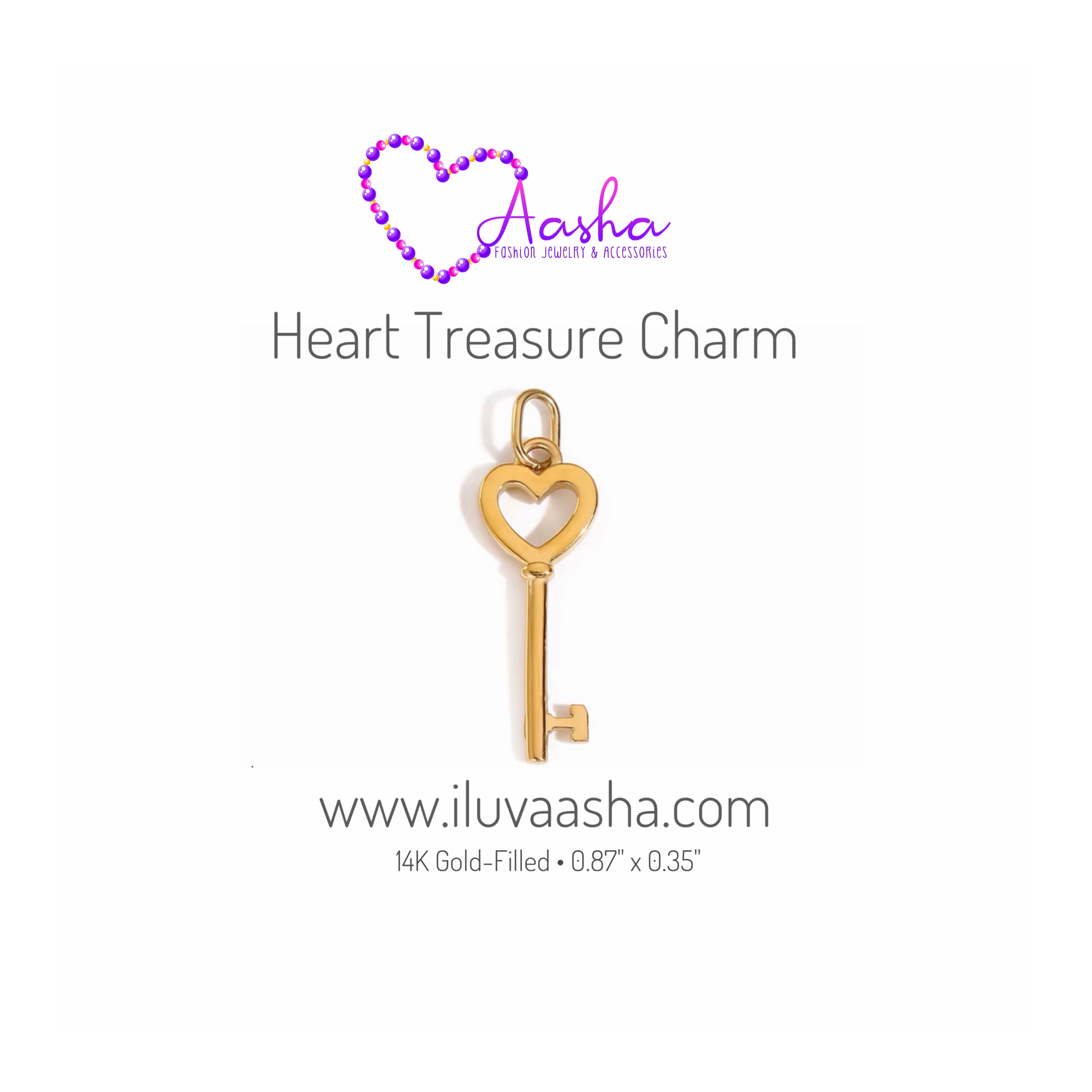 Heart Treasure Charm