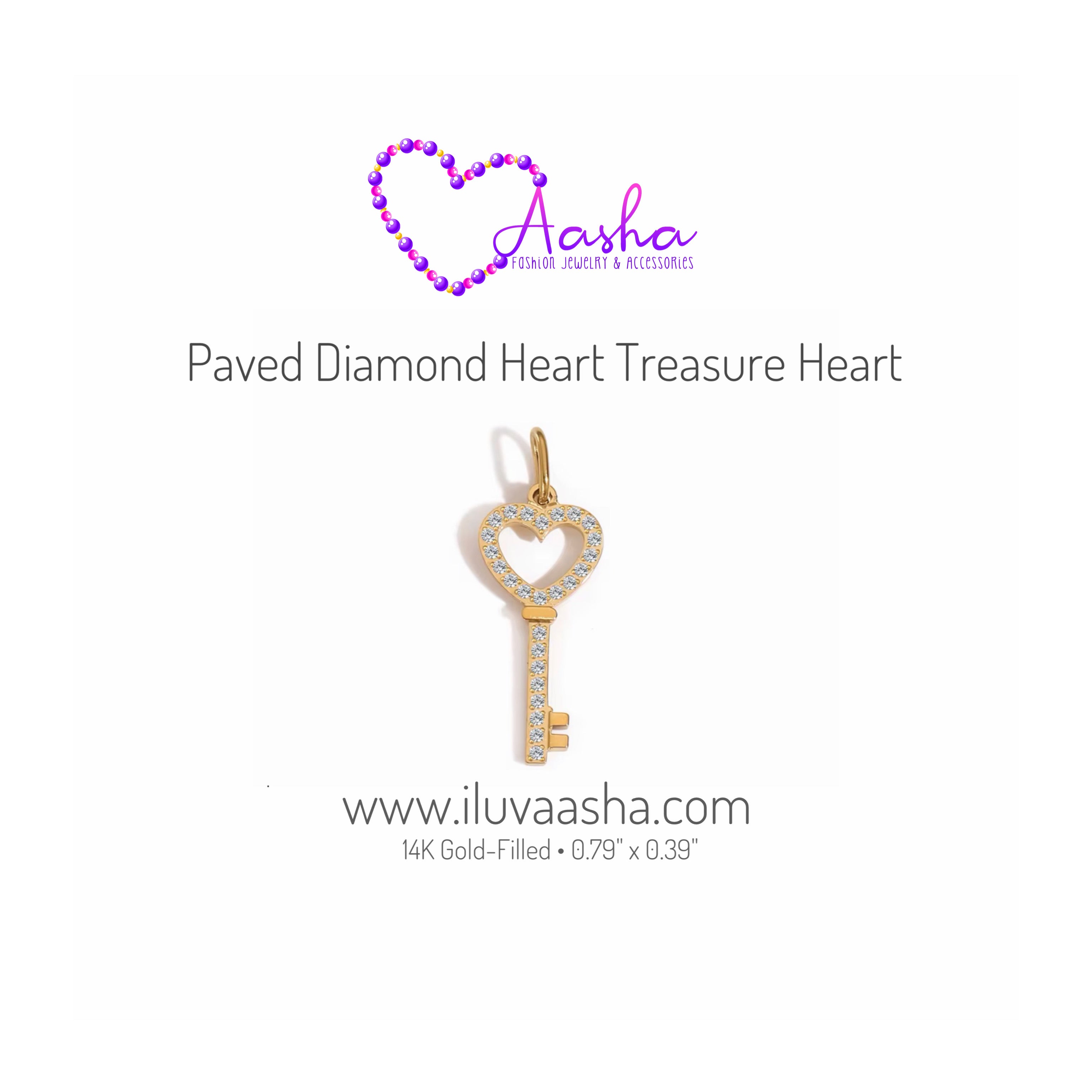 Heart Treasure Charm