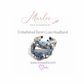 Embellished Denim Luxe Headband