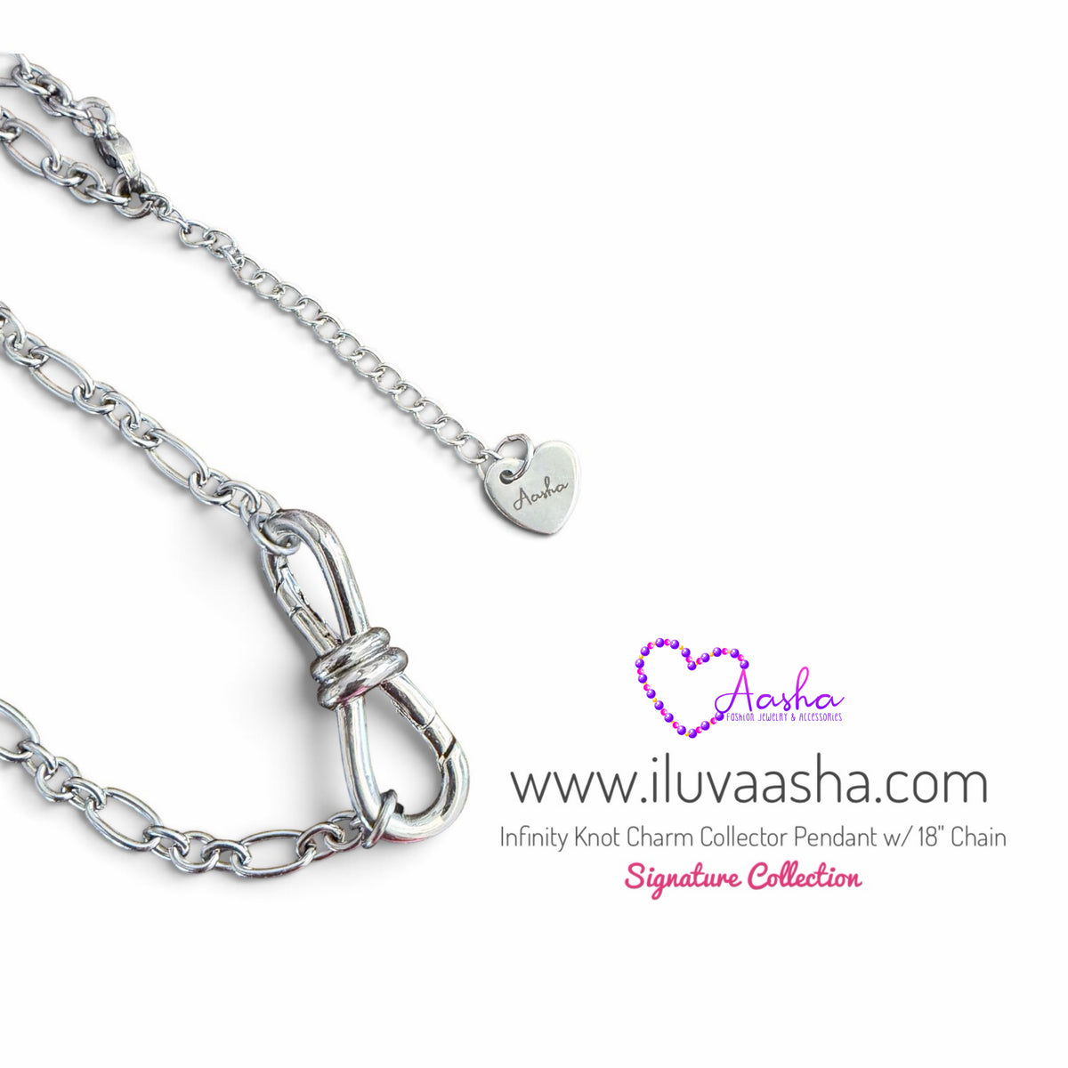 Infinity Knot Necklace - Charm Collector Edition
