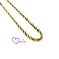 Perfect Gold Rope Necklace